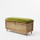 Frida Hazeranlı Ahşap Puf