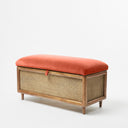 Frida Hazeranlı Ahşap Puf