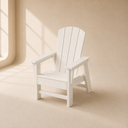 Pino Çocuk Adirondack Sandalye-Beyaz