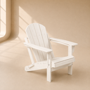 Sunny Beyaz Adirondack Klasik Katlanır Sandalye
